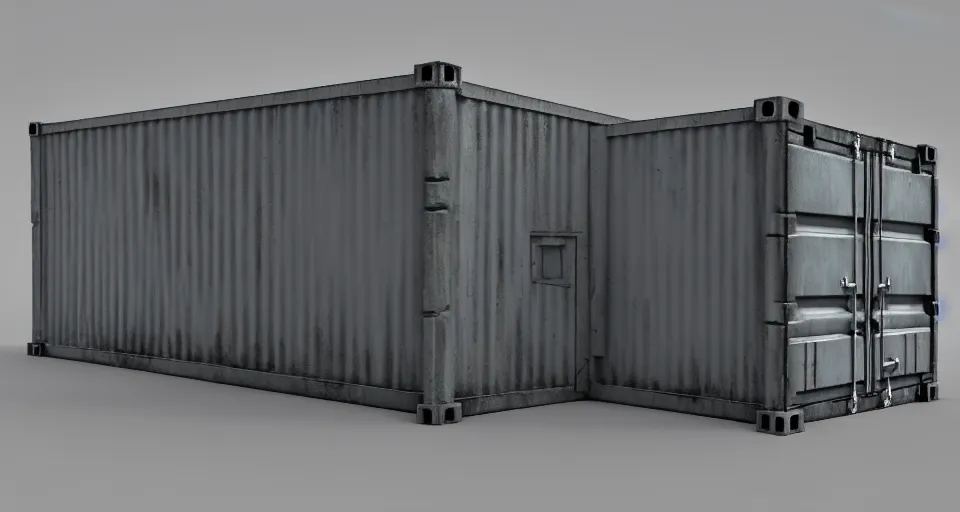 Prompt: 3d sculpt of a thick square industrial military scifi factory facade military storage container gun metal factory inspired by the matrix, star wars, ilm, beeple, star citizen halo, mass effect, starship troopers, elysium, the expanse, high tech industrial, Artstation Unreal