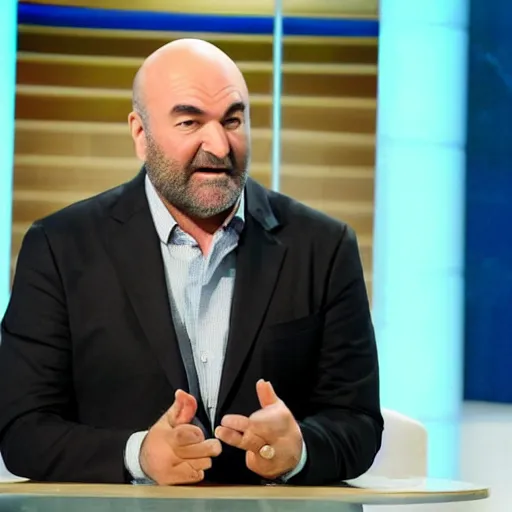 Image similar to beard,Kevin O'Leary investing in a company, in Shark Tank (2016)