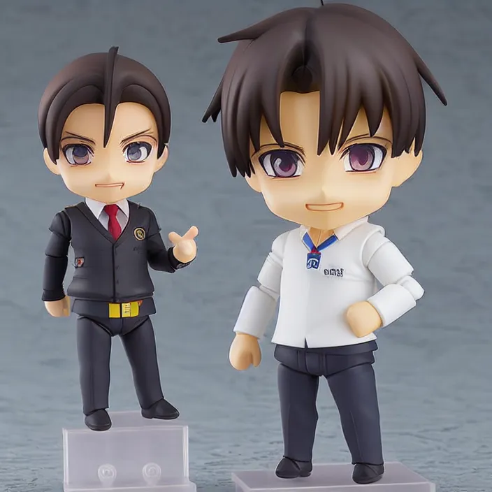 Prompt: viktor orban, an anime nendoroid of viktor orban, figurine, detailed product photo