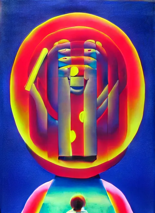 Image similar to help by shusei nagaoka, kaws, david rudnick, airbrush on canvas, pastell colours, cell shaded, 8 k