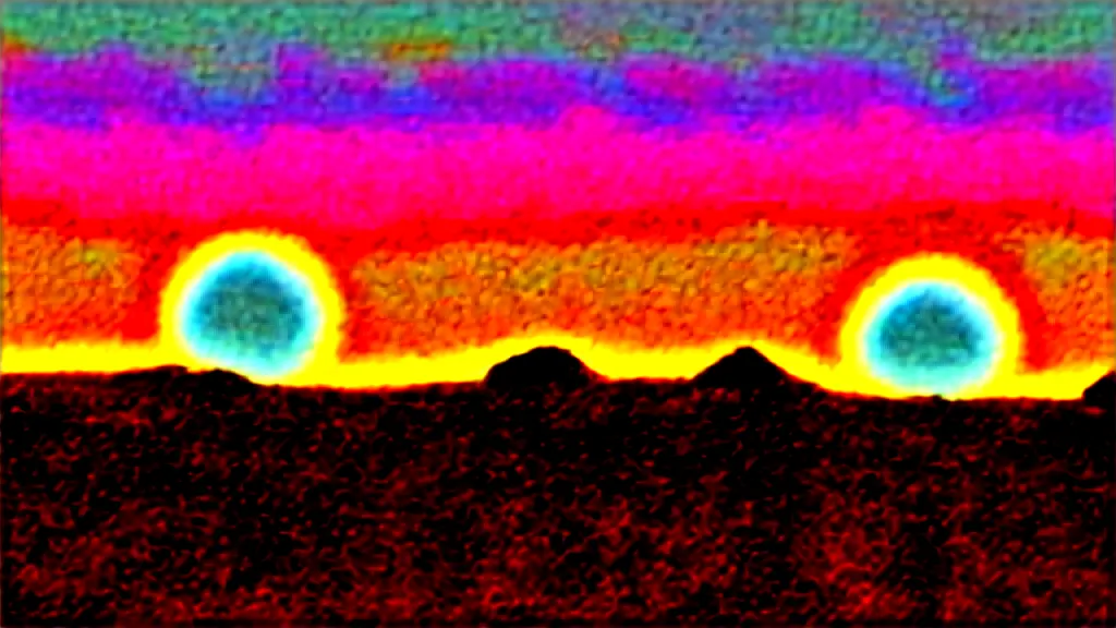 Image similar to film still A new hope tatooine Binary sunset