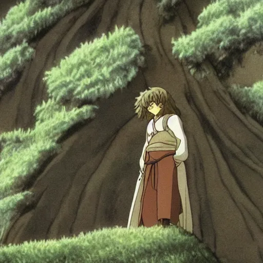 Image similar to peregrin took from the anime lord of the rings (1986), studio ghibli, very detailed, realistic