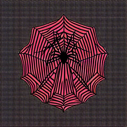 Image similar to voronoi diagram of Spider-man, mesh, 3d, trending on artstation