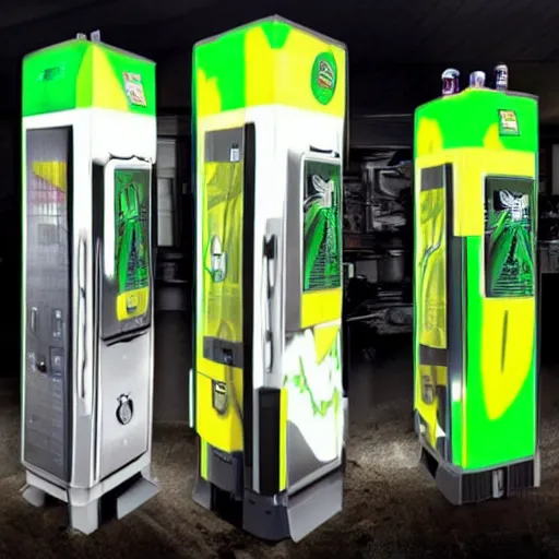 Prompt: seductive mountain dew machine transformer