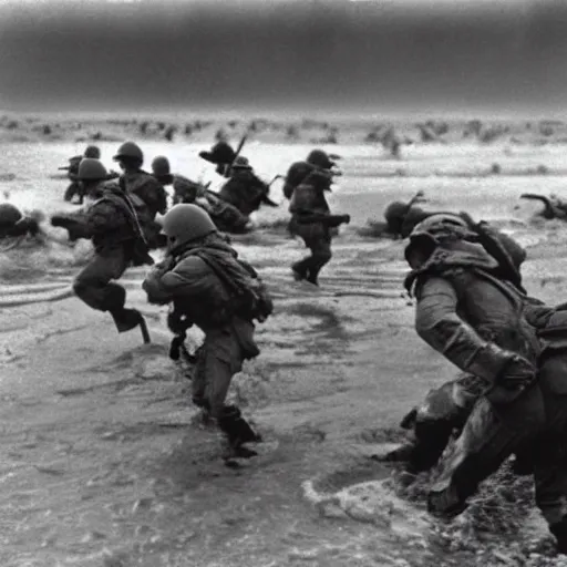 Image similar to kirby storms normandy beach on d - day ww 2