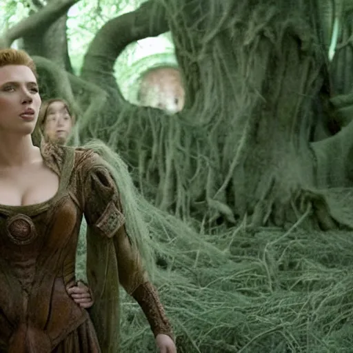 Image similar to a still of Scarlett Johansson in Pan's Labyrinth (2006)