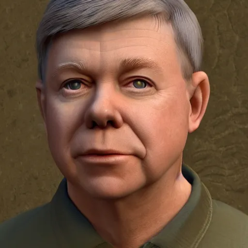 Image similar to Lindsay Graham that looks like the Keebler Elf, artstation, ultra detailed, 8k resolution, ultrarealistic