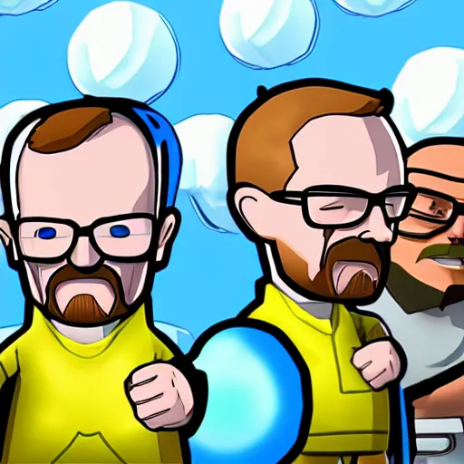 Image similar to walter white 3 d in bloons td 6