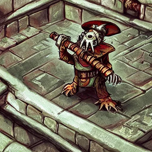 Image similar to Skaven in the sewers