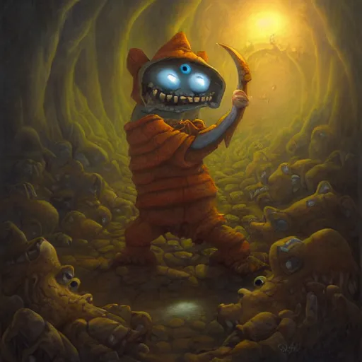 Prompt: existence is pain by justin gerard, deviantart