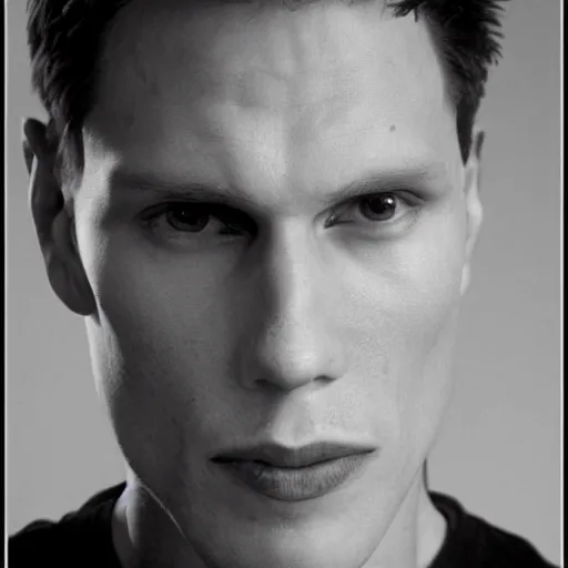 Image similar to A photograph of Jerma985 with short hair who looks like Jerma985 in the 2010s, Jerma985, looks like Jerma985, taken in the late 2010s, taken on a 2010s Camera, realistic, hyperrealistic, very realistic, highly detailed, very detailed, extremely detailed, detailed, digital art, trending on artstation, headshot and bodyshot, detailed face, very detailed face, very detailed face