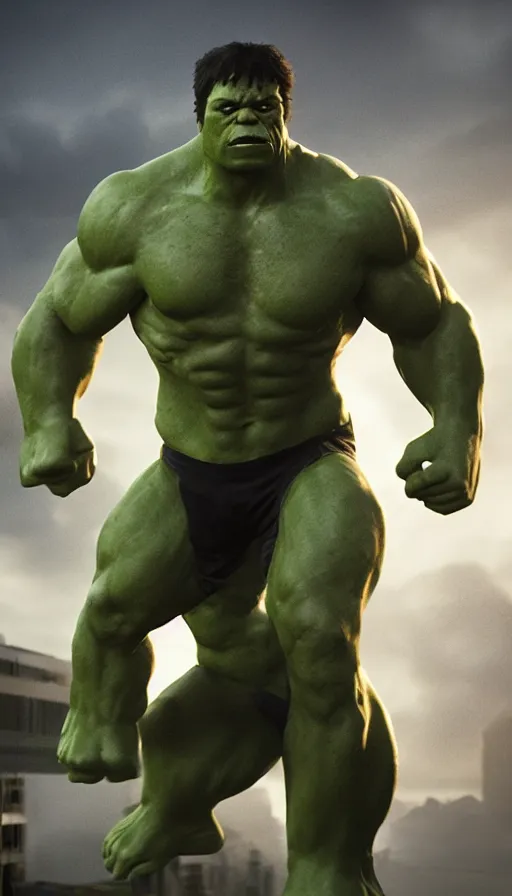 Prompt: :a portrait of HENRY CAVILL as Hulk+UNREAL ENGINE 5+4K UHD IMAGE+Stunning LIGHTING+Stunning SHADERS+SUBSTANCE PAINTER
