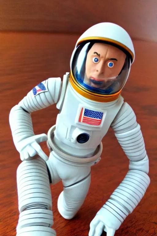 Image similar to collectable action figure 2 0 0 1 a space odyssey astronaut collectable toy action figure