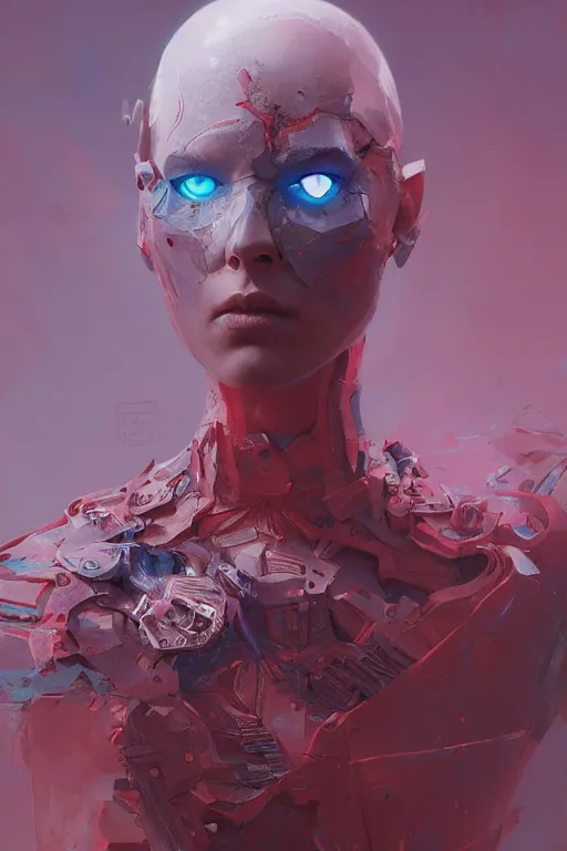 Image similar to Portrait of Billie Ellish, marvel comics, dark, intricate, highly detailed, smooth, artstation, digital illustration by Ruan Jia and Mandy Jurgens and Artgerm and Wayne Barlowe and Greg Rutkowski and Zdislav Beksinski