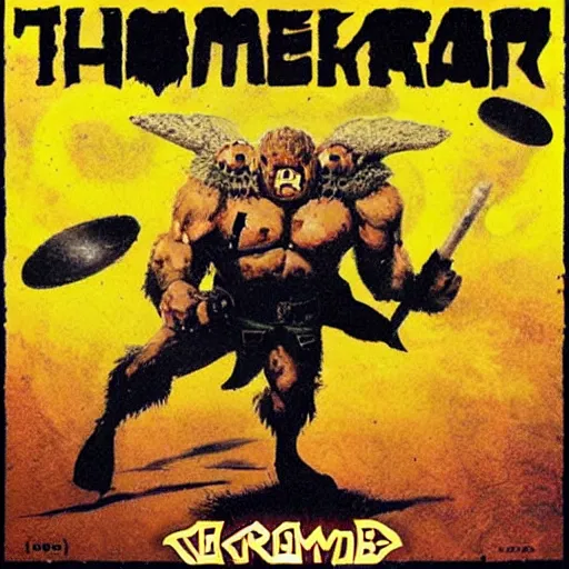 Prompt: Kromak the Destroyer