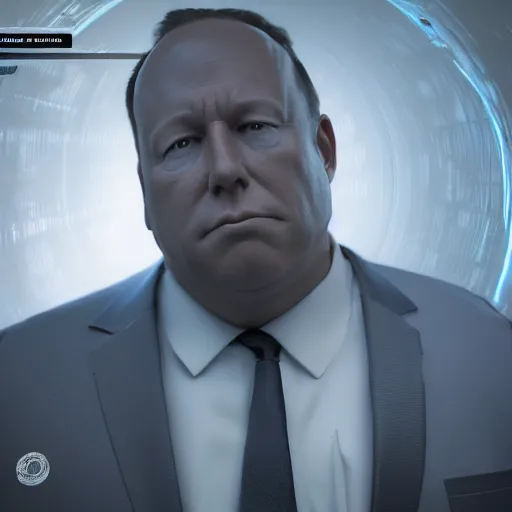 Image similar to hyperrealistic dslr film still of info wars alex jones as bullfrog, stunning 8 k octane comprehensive 3 d render, inspired by istvan sandorfi & greg rutkowski & unreal engine, perfect symmetry, dim volumetric cinematic lighting, extremely hyper - detailed, extremely lifelike attributes & lifelike texture, intricate, masterpiece, artstation, stunning