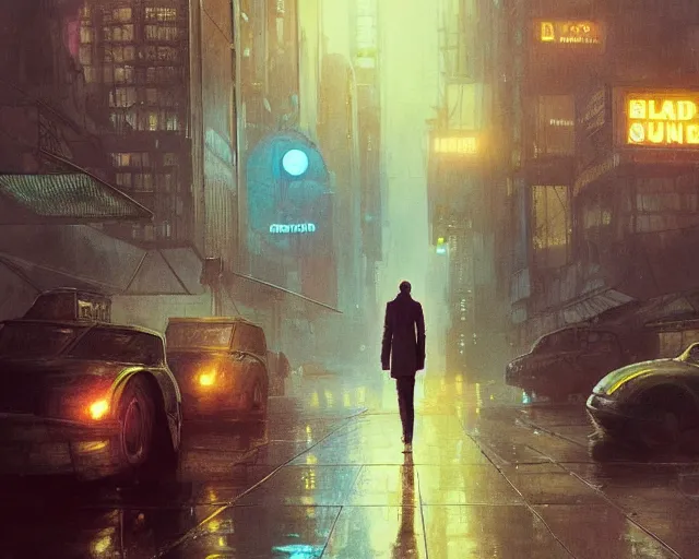 Image similar to 2 0 1 8 blade runner movie still jamie chung look at the cityscape from roof perfect face fine realistic face pretty face neon puffy jacket blue futuristic sci - fi elegant by denis villeneuve tom anders zorn hans dragan bibin thoma greg rutkowski ismail inceoglu illustrated sand storm alphonse mucha