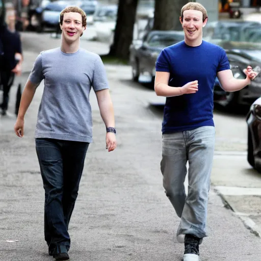 Image similar to mark zuckerberg as a cyborg