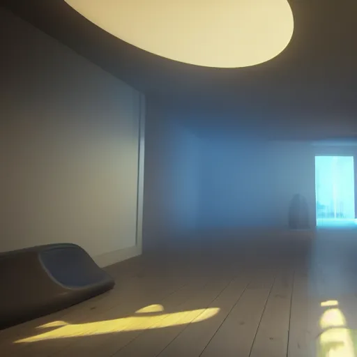 Image similar to octane render, unreal engine render, ray tracing lighting