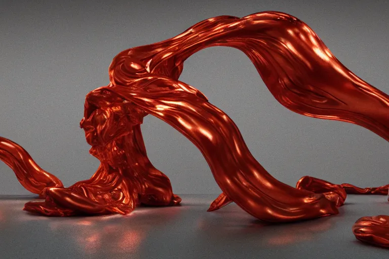 Image similar to Painful pleasures by Lynda Benglis, octane render, 4k, 8k, sharp, very very beautiful, stunning, (twisted flux), vanishing!