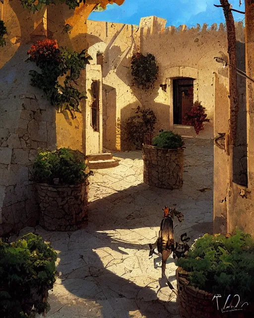 Image similar to trulli, apulia by peter andrew jones, hyper detailed