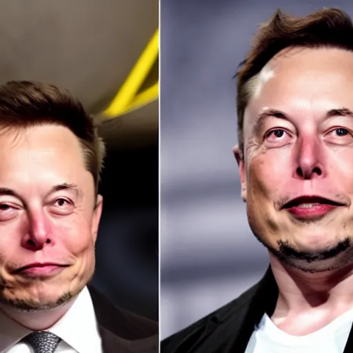 Image similar to elon musk and goku