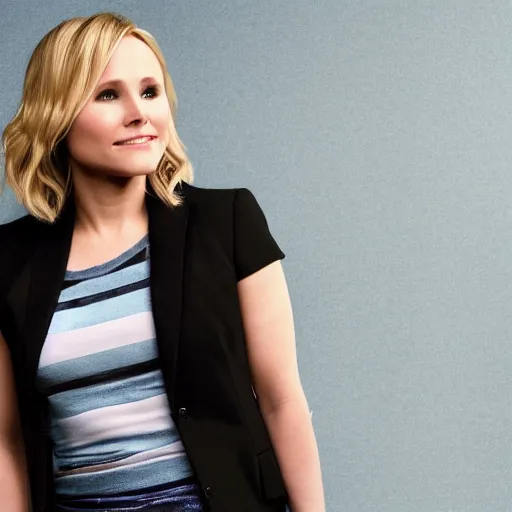 Prompt: Kristen bell, fullbody, photo, detailed, 8k