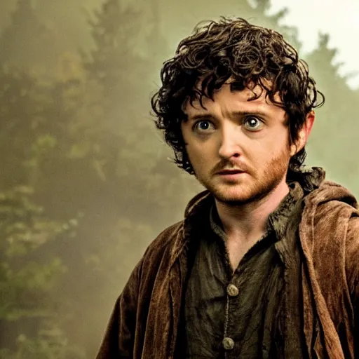 Image similar to Aaron Paul as Frodo