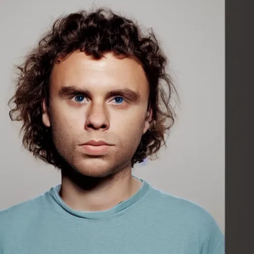 Image similar to a muppet baby that looks like mikky ekko, felt