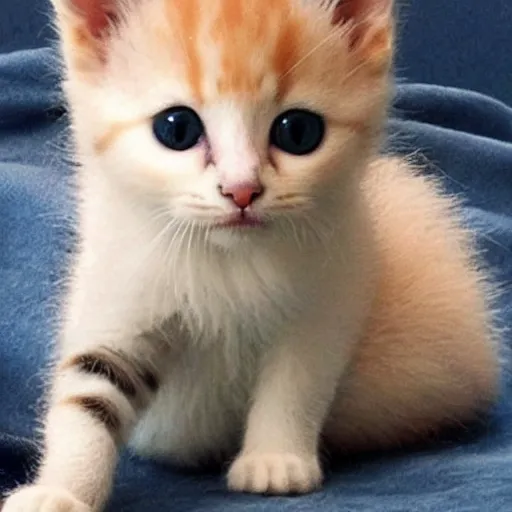 Image similar to the cutests kitten in the world