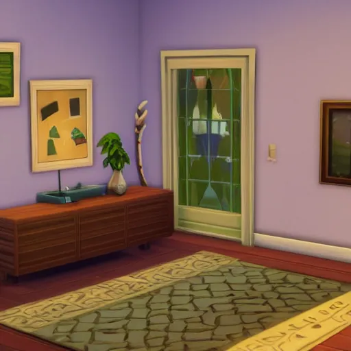 Image similar to photorealism in the sims 5