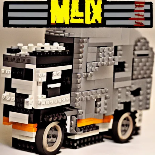 Image similar to mad Max lego