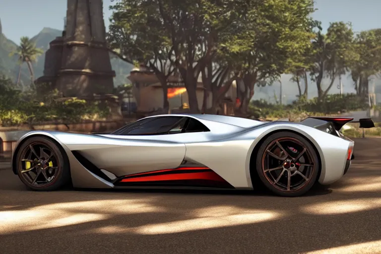 Image similar to photo wallpaper of mahindra that, gran turismo 7 forza horizon need for speed fast and furious 5 unreal engine supercar hypercar game concept car octane render, 4 khd 2 0 2 2 3 d cgi rtx style chrome reflexion global illumination ray tracing hdr arstation pixar and disney unreal