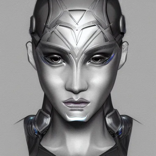 Image similar to holographic headset interface painted in cameron gray style drawn by oku, inspired by ooioo and sorayama and ikeuchi, intricate manga drawing, black and white, 3 d, high detail, sharp high detail, artstation, octane