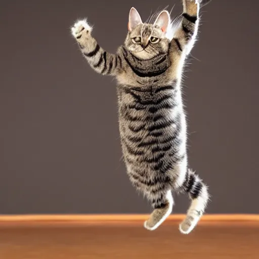 Image similar to cat dancing