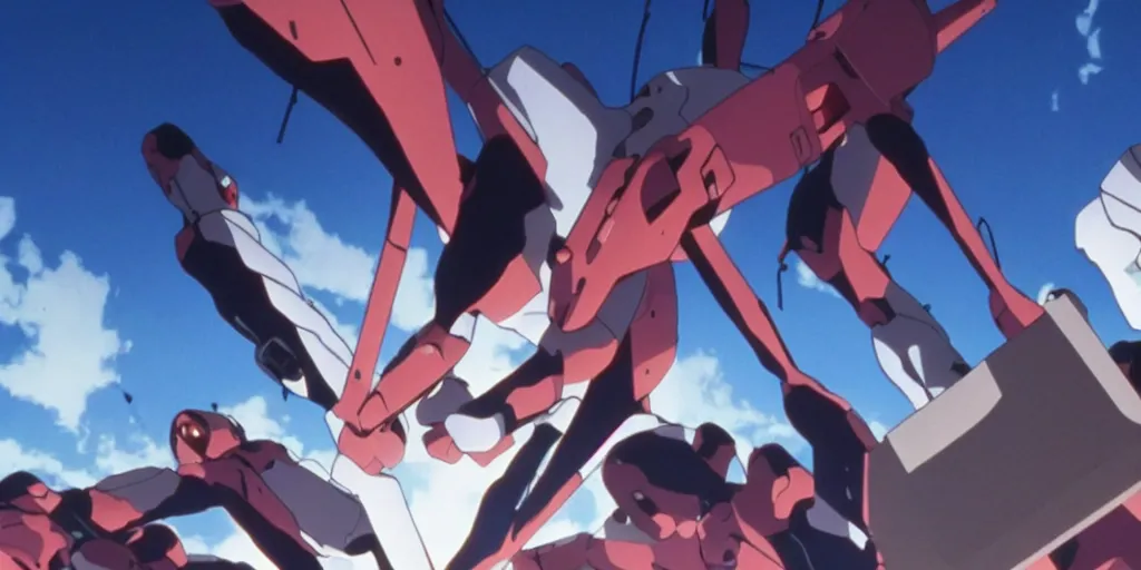 Prompt: Evangelion directed by Terrence Malick