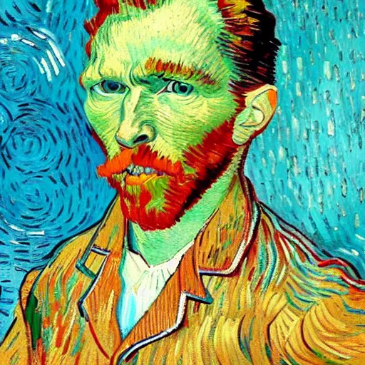 Prompt: a van gogh painting of casey neistat, 4 k, hyper realistic, dslr, high resolution, landscape, beautiful