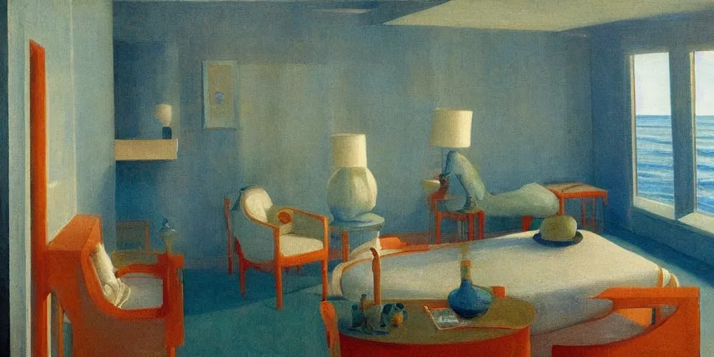 Image similar to rooms by the sea by edward hooper