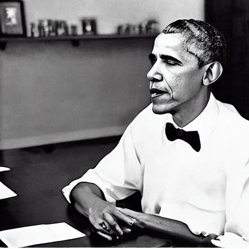 Prompt: 2 0 0 8 barack obama, in 1 9 2 9