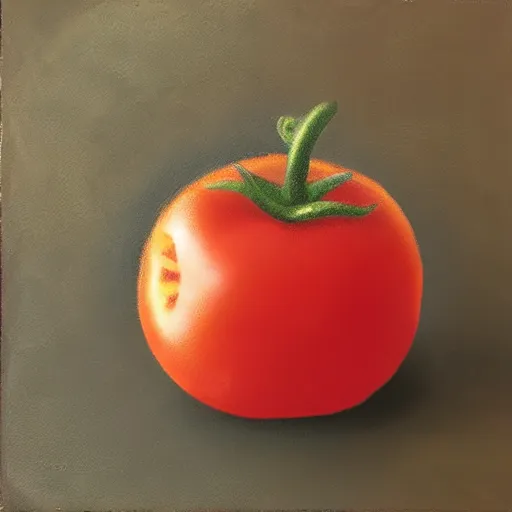 Prompt: glass tomato