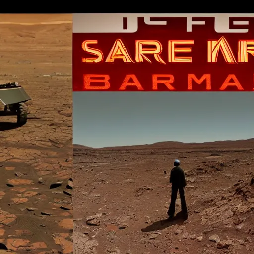 Image similar to life on mars