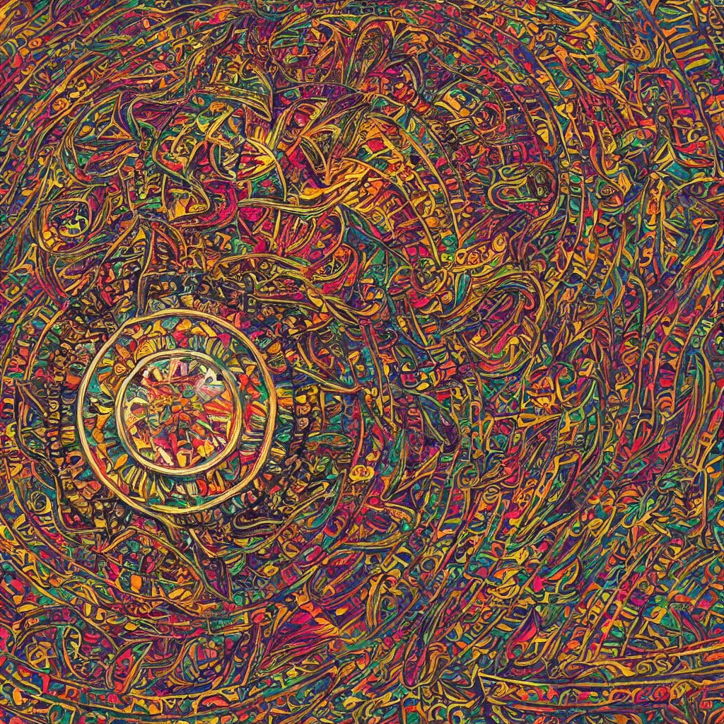 Image similar to a beautiful Inca-themed circular Mandala, octane render, hyper-detailed environment, photorealism, hyper realistic, no blur, 16k