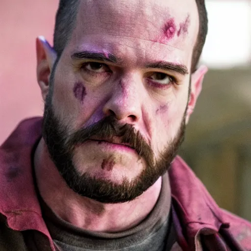 Image similar to still if jess pink man from breaking bad as jon snow in shame of thrones