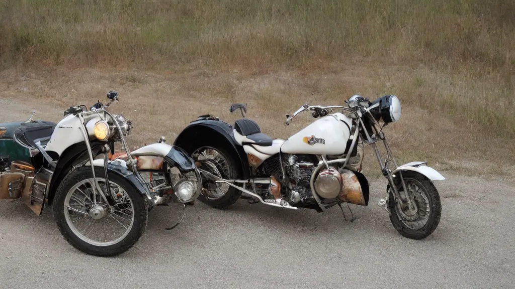 Image similar to ranchpunk inescapable sidecar made of kisss