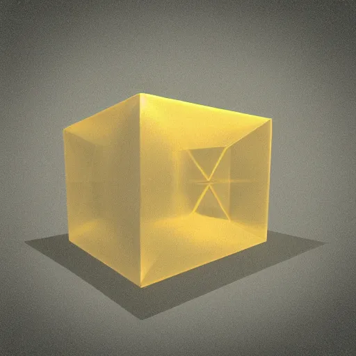 Image similar to tesseract rendering