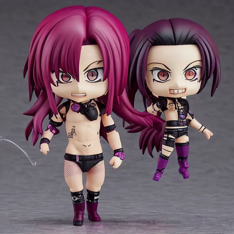 Image similar to diavolo, an anime nendoroid of diavolo, jojos bizarre adventure, figurine, detailed product photo