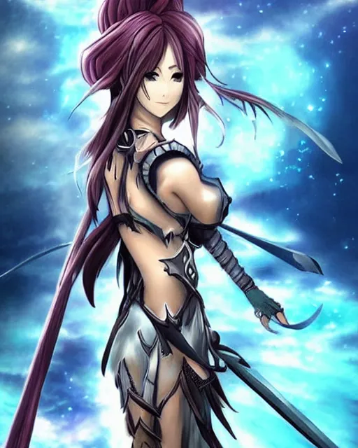 Anime Warrior HD Wallpaper by Tachikawa Mushimaro