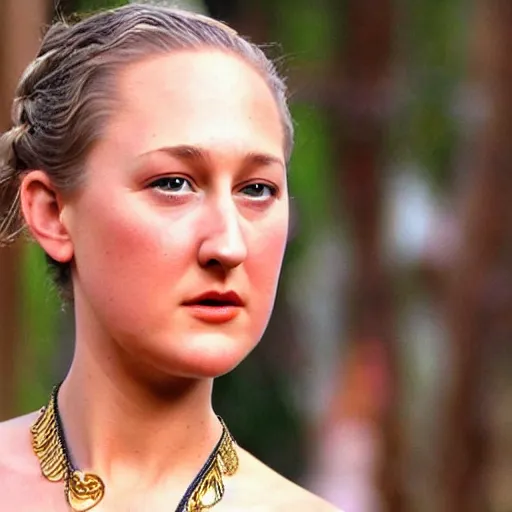 Image similar to leelee sobieski as an amazon queen