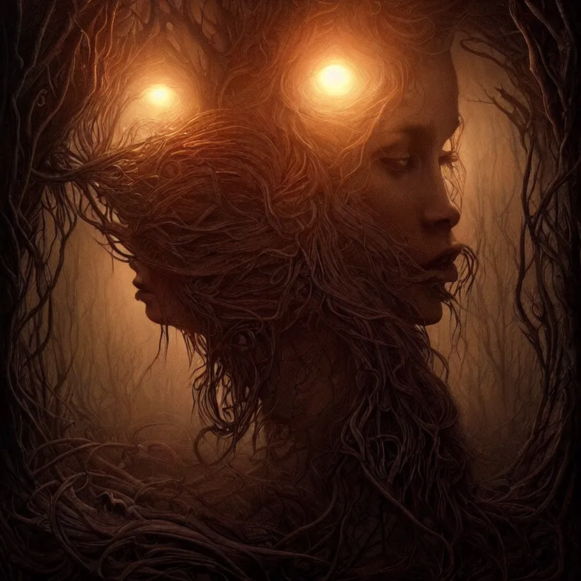 Image similar to epic professional digital art of hungry eyes, eerie lighting, painted, intricate, detailed, impressive, leesha hannigan, wayne haag, reyna rochin, ignacio fernandez rios, mark ryden, iris van herpen, best on artstation, cgsociety, stunning, gorgeous, much wow,, much detail, cinematic, masterpiece