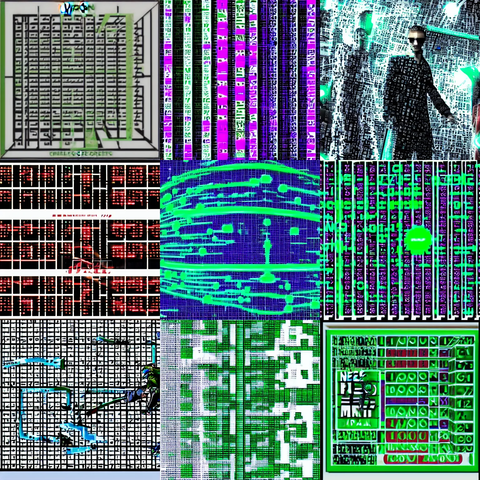 Prompt: Neo Matrix code vision